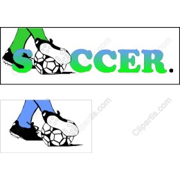 Vibrant Soccer Cleats and Ball