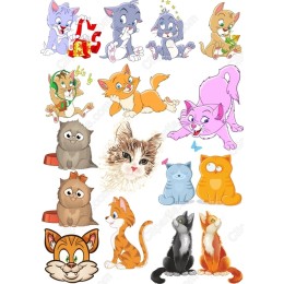 Cat Character Set
