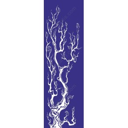 White Abstract Tree