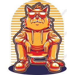 Chill Cat: The Coolest Feline in Town