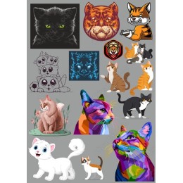 Cat Bundle - Cliparts