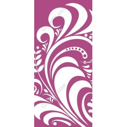 Elegant Floral Swirl