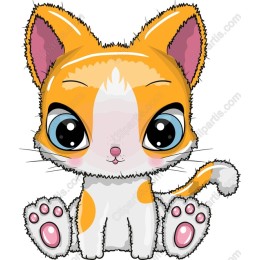 Cute Cartoon Cat