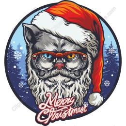 Merry Christmas Cat