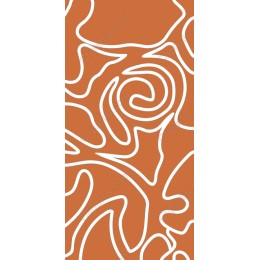 Terracotta Organic Flow