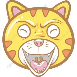 Happy Tiger Face