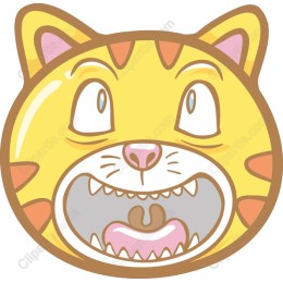 Animated Cat Face
