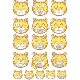 Cute Cat Emotion Pack