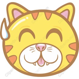 Cheerful Cat Emoji