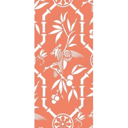 Elegant Bird and Botanical Pattern