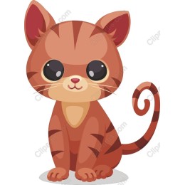 Cute Cartoon Cat