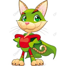 Superhero Cat