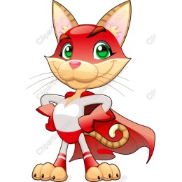 Superhero Cat