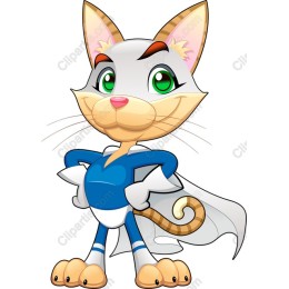 Superhero Cat