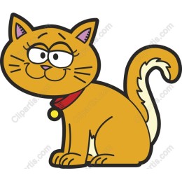 Cute Cartoon Cat
