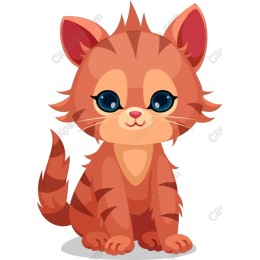 Cute Orange Tabby Cat