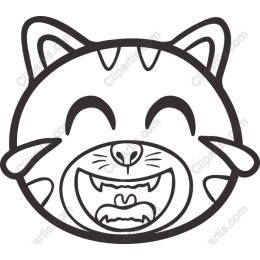 Joyful Cat Face