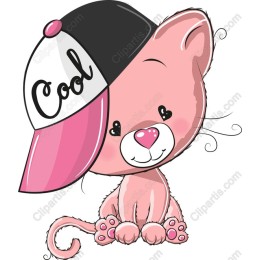 Cool Pink Cat