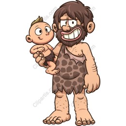 Caveman and Baby Whimsy