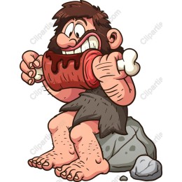 Cheerful Caveman Feast