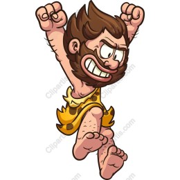 Dynamic Cartoon Caveman