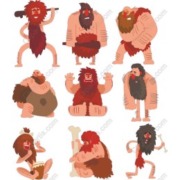 Playful Prehistoric Caveman Pack