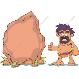 Caveman Thumbs-Up