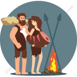 Caveman Couple