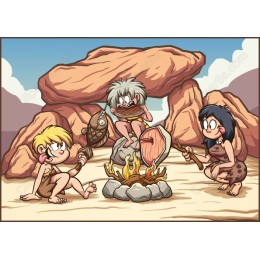 Cave Adventures: Whimsical Prehistoric