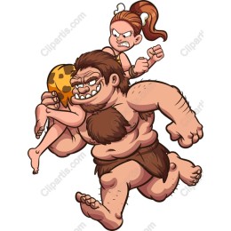 Caveman Carrying Cavewoman