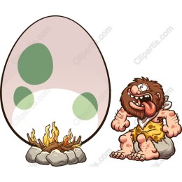 Caveman Campfire & Egg