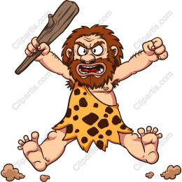 Caveman Cartoon Character