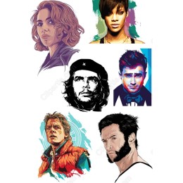 Pop Culture Portraits Collection