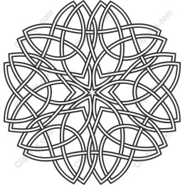 Elegant Floral Mandala