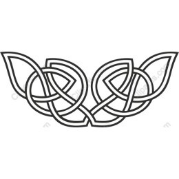 Celtic Knot Leaves