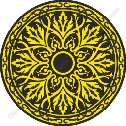 Ornate Floral Mandala