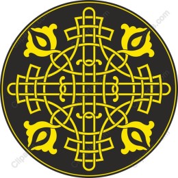 Celtic Knot Flower Mandala