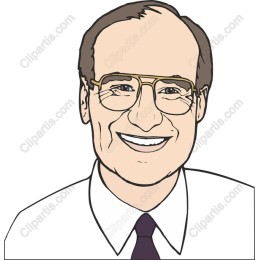 Friendly Bespectacled Man Portrait