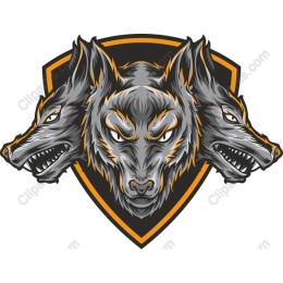 Triple Wolf Emblem