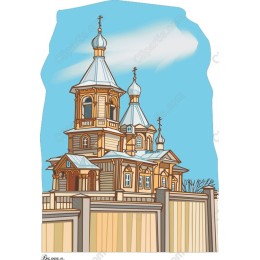 Rustic Wooden Church