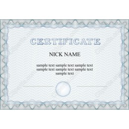 Elegant Certificate Template