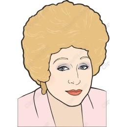 Charming Retro Woman