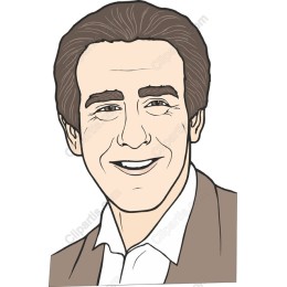 Stylized Friendly Gentleman Portrait