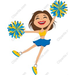 Energetic Cheerleader