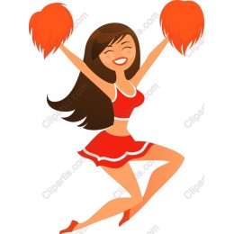 Cheerful Cheerleader