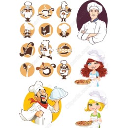 Culinary Clipart Collection: Versatile