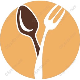 Stylish Spoon and Fork