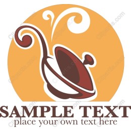 Elegant Coffee Pot Logo
