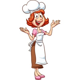 Cheerful Chef Character