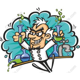 Whimsical Mad Scientist
